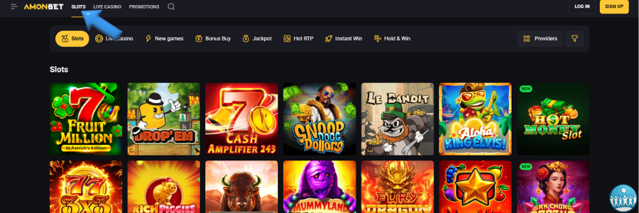 Amonbet casino slot