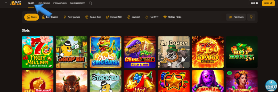 Slot Lair casino slot