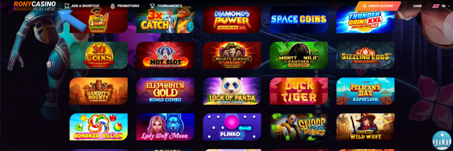 Rony casino slot