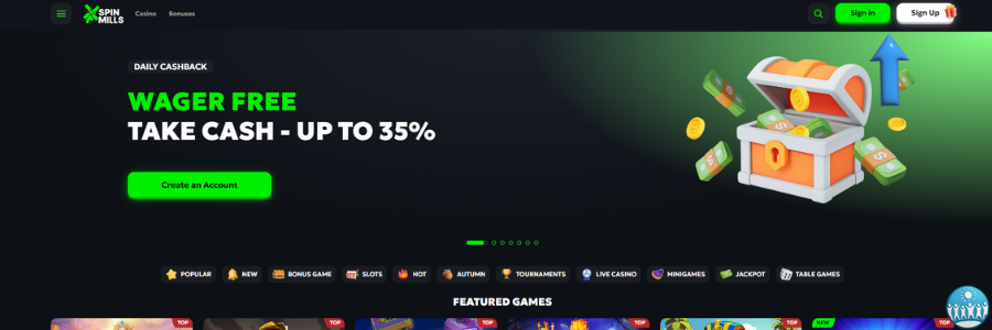 SpinMills casino